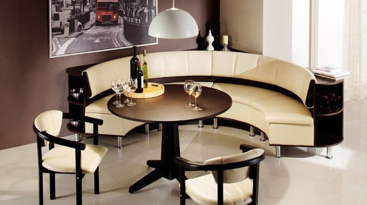 Ecksofa für eine kleine Küche