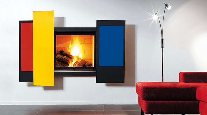  Portes vitrées pour la cheminée