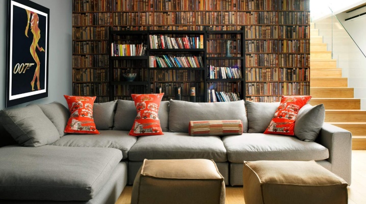  Ecksofa im Innenraum