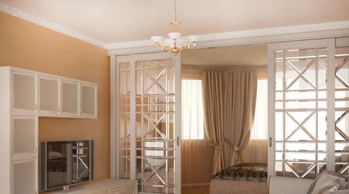  Design bedroom living room 16 square meters. m