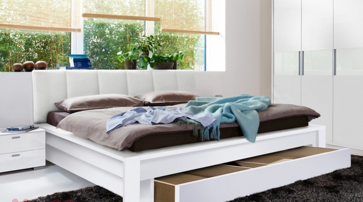  Lits doubles avec boîtes de rangement