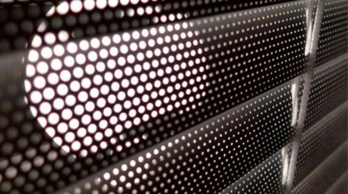  Perforated blinds