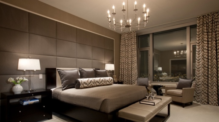  Chambre dans les tons marron