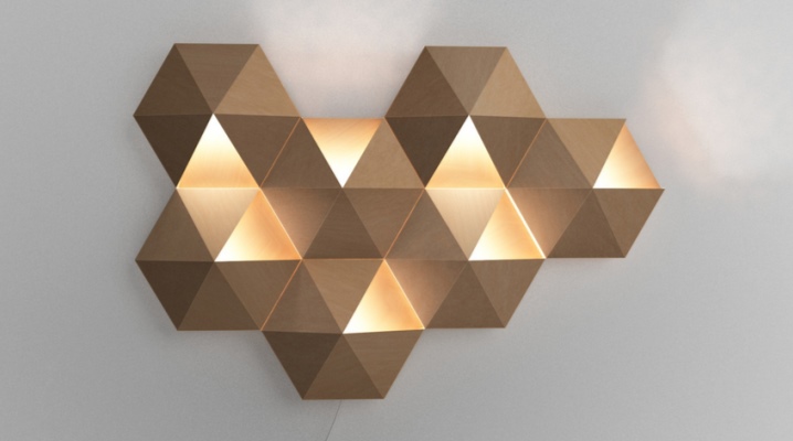  High-Tech-Wandleuchte