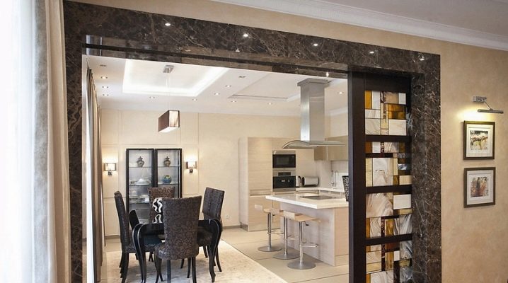  Schiebetüren zur Küche