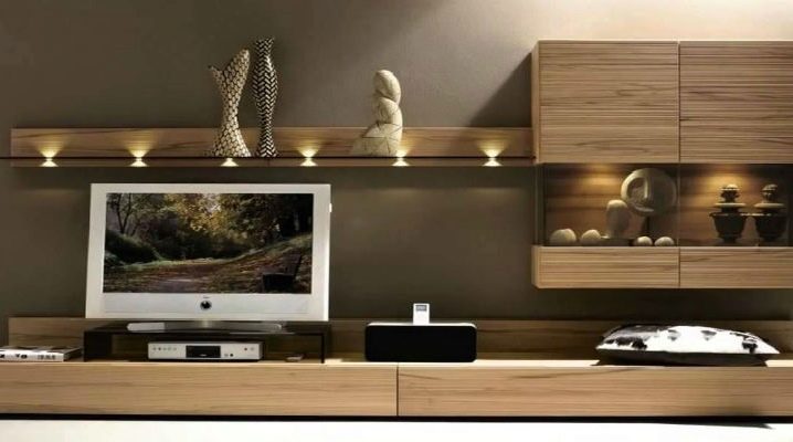  Murs modulaires modernes dans le salon