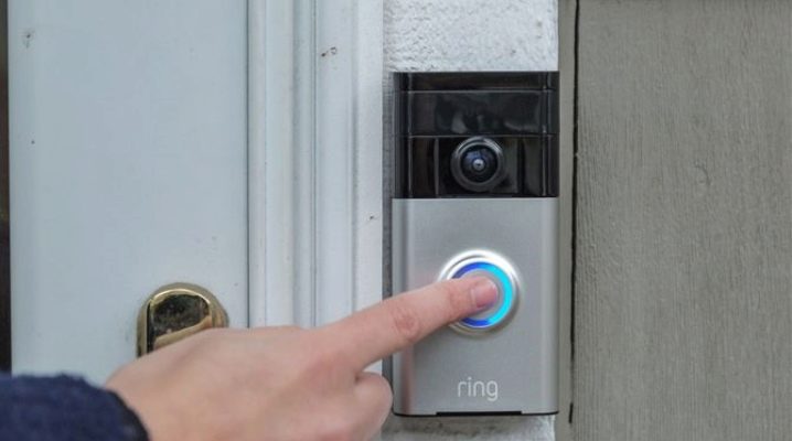  A call with a video camera at the door of the apartment
