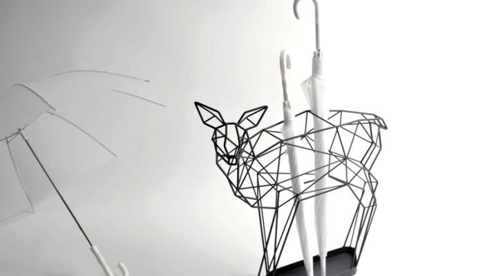  Ideen für den Regenschirm stehen im Flur