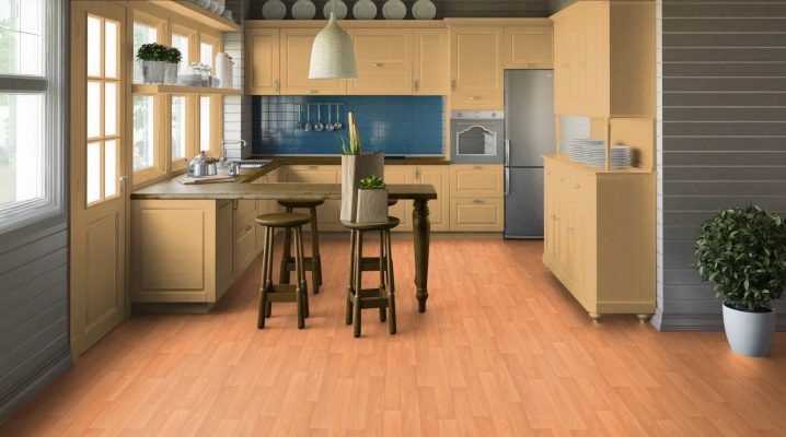  How to smooth the linoleum on the floor?