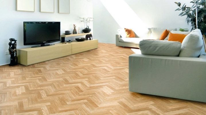 Pose de linoléum sur du contreplaqué