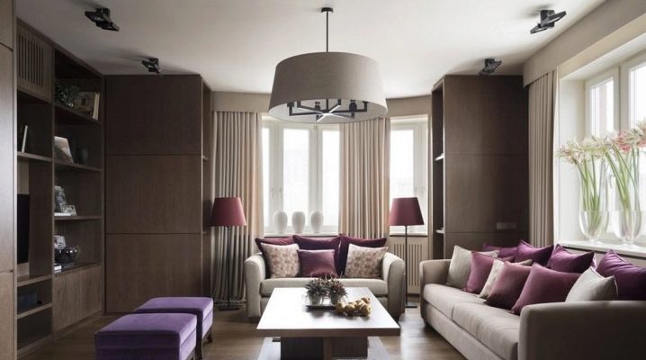  Salle de design de 20 mètres carrés. m: exemples de design