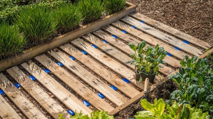  How to make garden paths from scrap materials yourself?