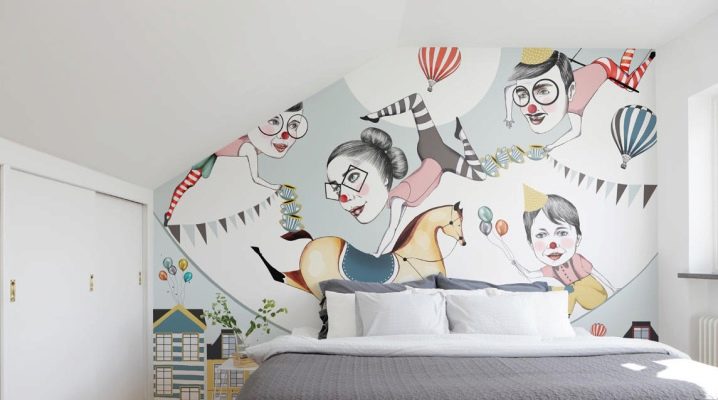  Ungewöhnliche Tapete im Innenraum