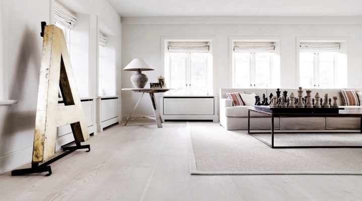  Features white flooring in the interior