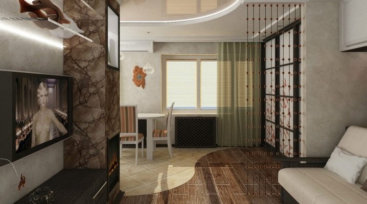  Neugestaltung von Chruschtschow: Grundrissoptionen für 2 benachbarte Räume