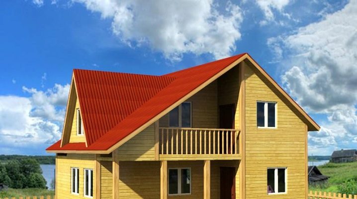  Das Projekt des Hauses ist 8x6 m oder 48 qm. mit einem tollen Layout