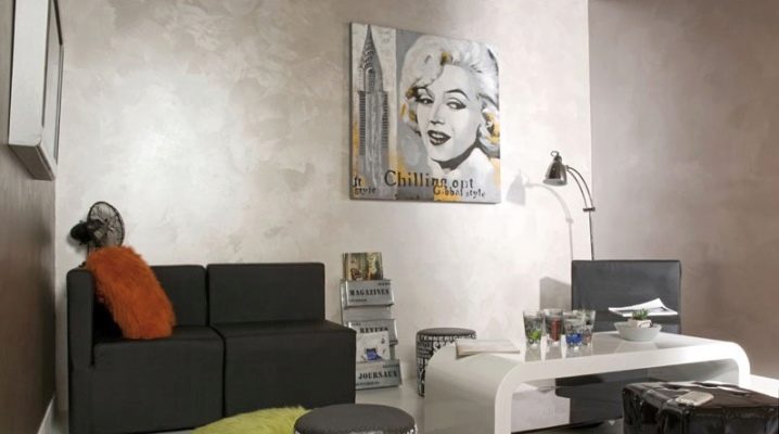  Peinture murale décorative effet soie