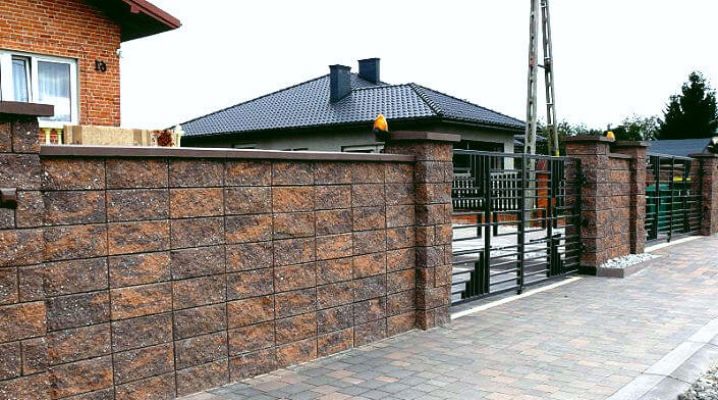  How to choose blocks for the fence?