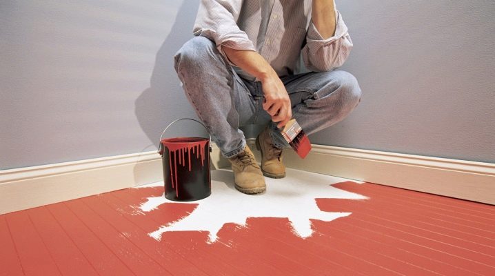  Floor paint: assortment and features of choice