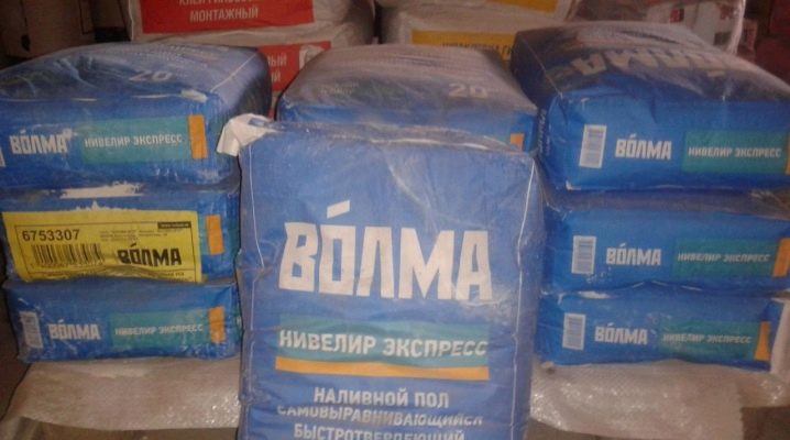  Bulk floor Volma-Nivelir express: features and benefits