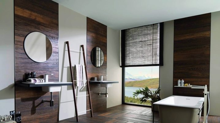  Tiles under the tree in interior design