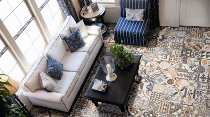  Patchworkfliese in der Innenarchitektur