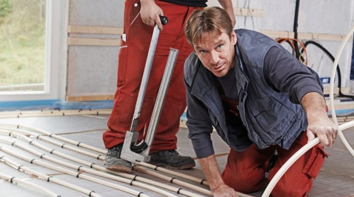  Subtleties of installation of pipes for underfloor heating