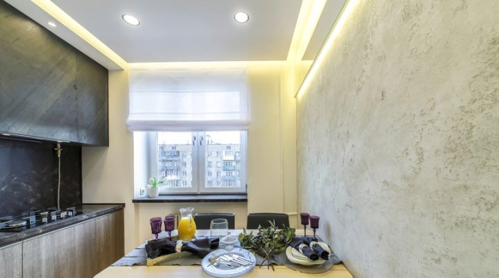  Dekorputz in der Küche: Typen und Beispiele im Innenraum