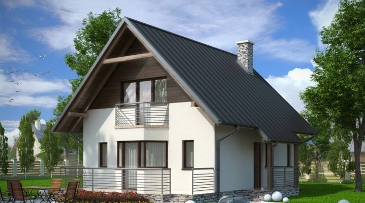  Haus für 6 bis 8 mit einem Dachboden: schöne Projekte