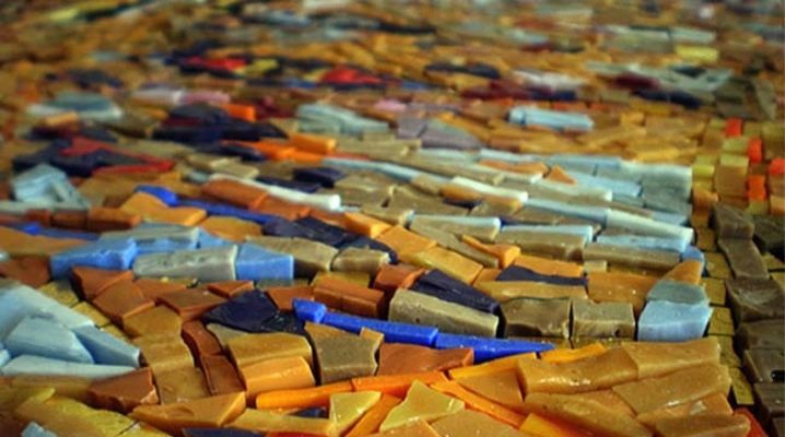  Kleines Mosaik im Innenraum