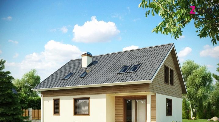  Die ursprünglichen Projekte von kleinen Häusern mit Dachboden