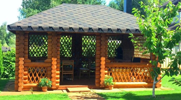  Lauben aus Baumstamm: Vor- und Nachteile