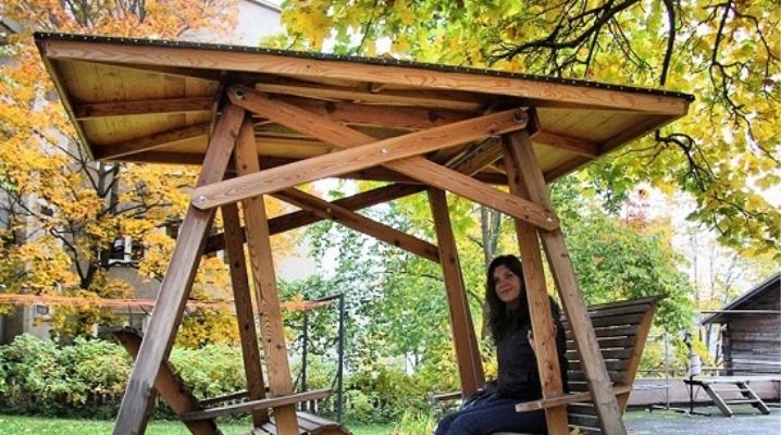  Pergolas Swing: Arten von Designs