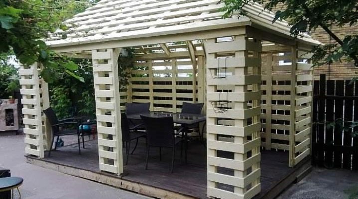  Wie macht man einen Pavillon aus Paletten?