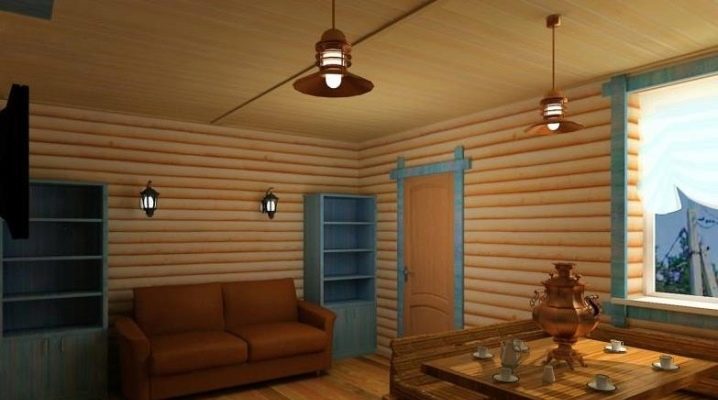  Blockhaus pour la décoration intérieure: les caractéristiques du matériau et le travail avec