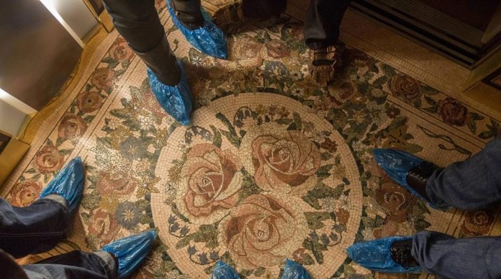  Bodenmosaik: Materialien und Arten