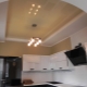  Conception de plafond dans la cuisine