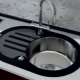  Évier noir pour la cuisine