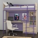  Lit pour l'adolescent avec un espace de travail