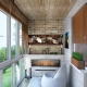  Finition du balcon à l'intérieur