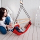  Suspended children's swing for home