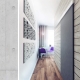  Design moderne du couloir à Khrouchtchev