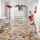  Carrelage avec un motif dans la décoration intérieure