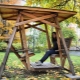  Balançoire Pergolas: types de dessins